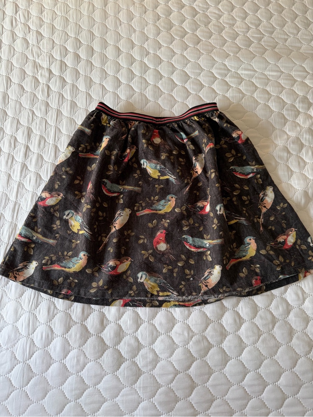 Cath Kidston Bird Print A-Line Skirt